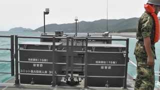 94式水際地雷敷設車 体験乗船編 和歌山駐屯地創立記念行事 2013年6月8日