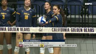 Virginia Tech vs. Cal Full Match Replay | 2026 ACC Volleyball