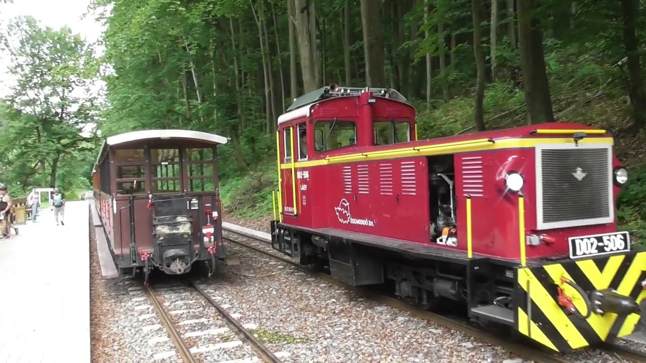 2023.06.28 Utazás a LÁEV kisvasúton Garadnától Miskolc Dorottya utcáig