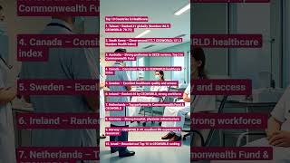 Health Care System:Top 10 Countries in the World #healthmatters #healthiswealth #trendingshorts