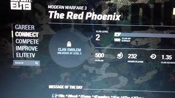 Mw3 Elite Clan Colored MSG of the day