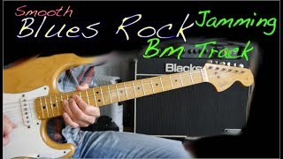 Video thumbnail of "Pro Quality Guitar Jam Track - Bm Smooth Blues Rock Backing Track"