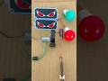 Powering venom light &amp; multicolour bulb using toy engine#shorts