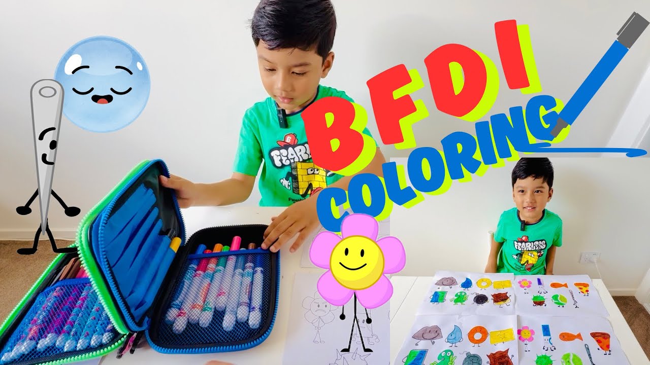 Battle For Dream Island Character Coloring 