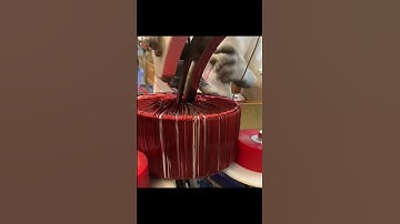 I love This Satisfying Video: Toroidal Transformer On Process #Electronics