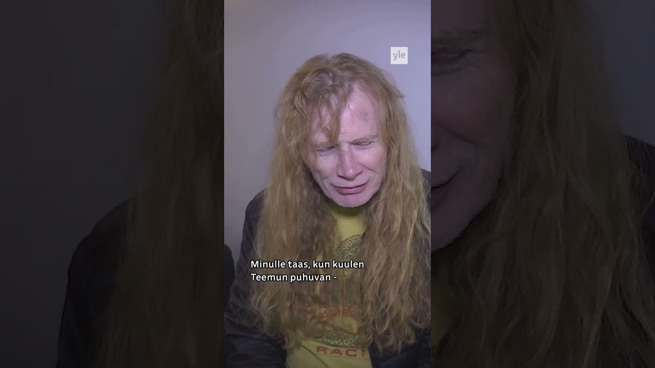 Tämä mieltä Megadethin Dave Mustaine on suomen kielestä