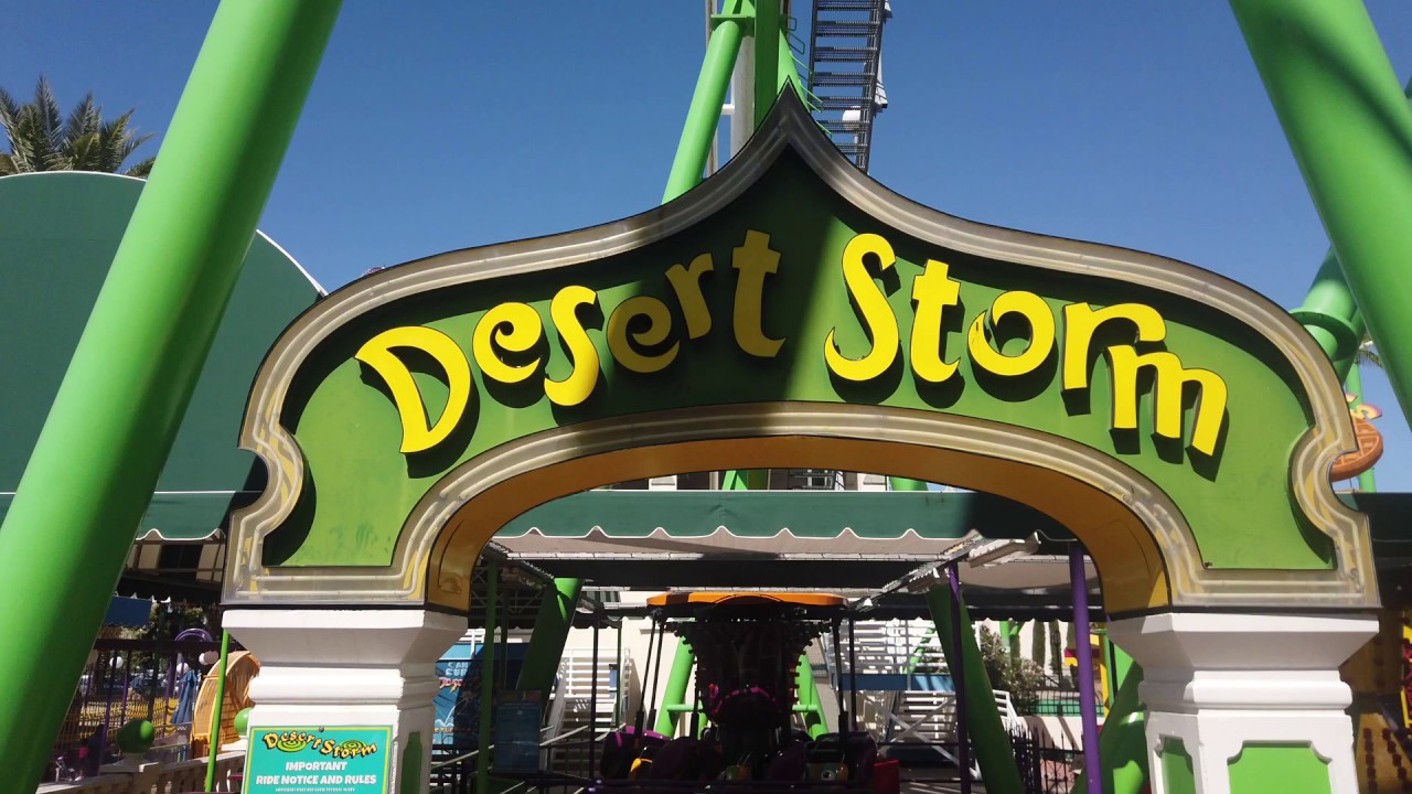 Desert Storm at Castles N' Coasters OnRide POV • Phoenix, Arizona