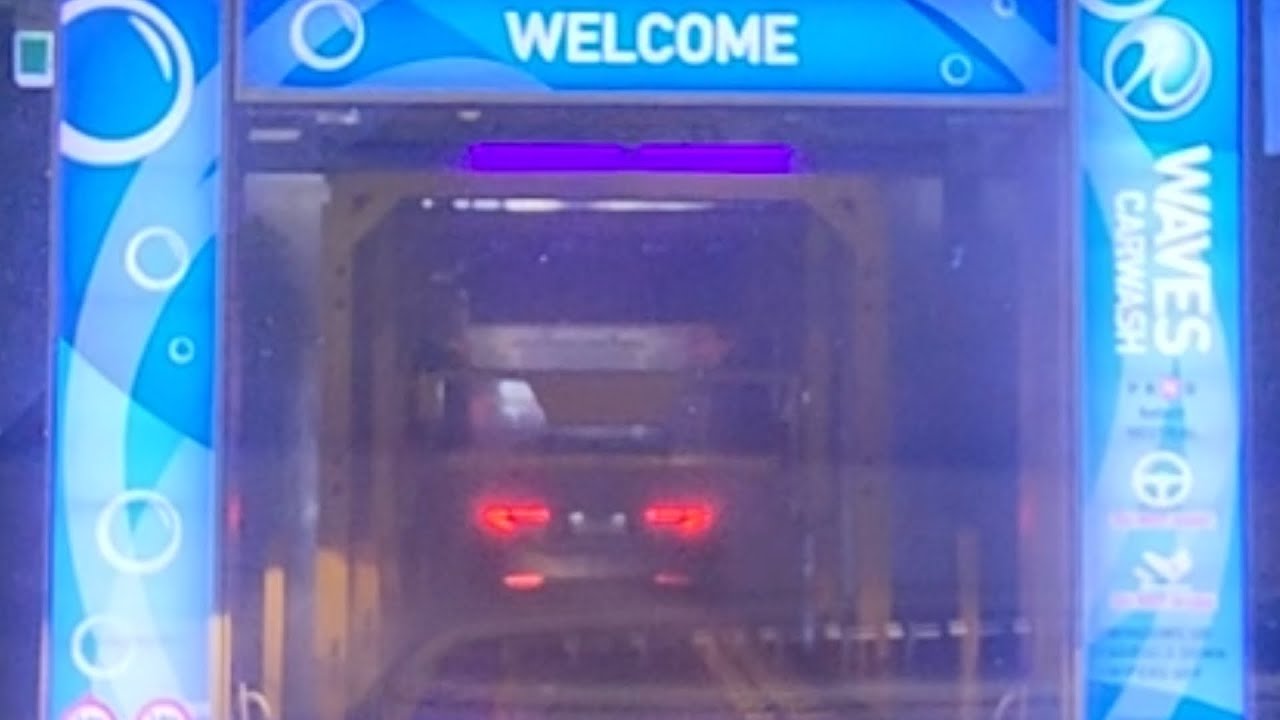 WashTec SoftLine 2 Tunnel at Waves car wash Express in Phillip, ACT