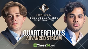 Freestyle Chess Grand Slam Final: Magnus v. Fabiano & Arjun v. Keymer Headline Quarterfinals!