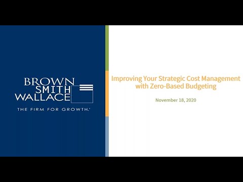 Zero-Based Budgeting Presentation - First Bank