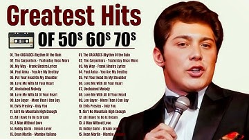 The Platters, Paul Anka, Roy Orbison, Neil Sedaka, The Marvelettes - Oldies But Goodies 50s 60s 70s