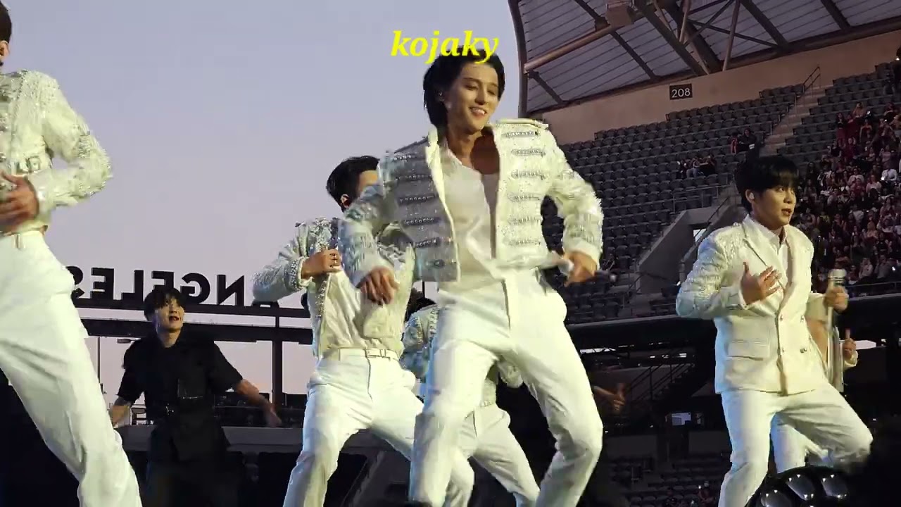 4K [Fancam] Ateez - Towards The Light: Will To Power Tour Live in LA 7/20/24