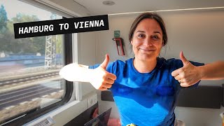 Overnight train from Hamburg to Vienna (in the new ÖBB Nightjet comfort couchette)