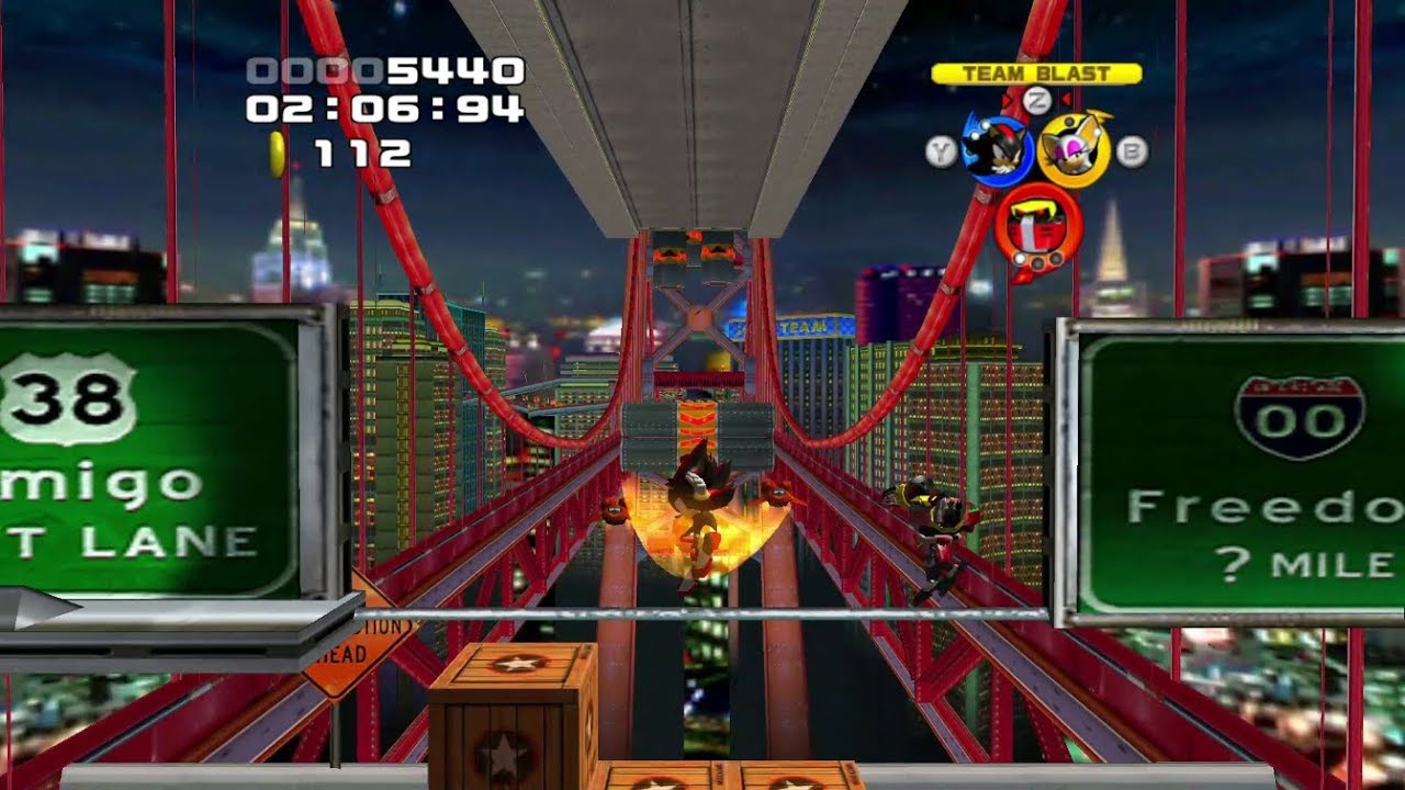Sonic Heroes - Radical Highway! [Mod by Shadowth117]