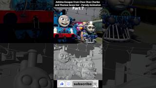 PART 7 - Ashima Escapes From Choo Choo Charles - Parody  #choochoocharles   #thomasandfriends