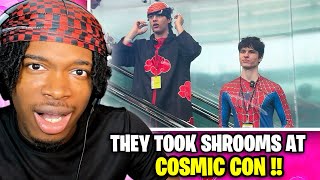 SLUSHY NOOBZ WENT TO COMICON ON SHROOMS!