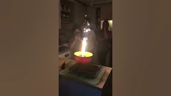 Indoor fireworks.