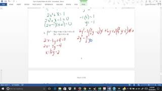 Section 12 6 Systems of Nonlinear Equations Example 3