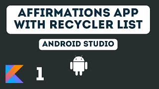 Affirmations app with Recycler View - 1 screenshot 2