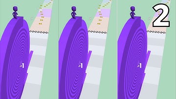 Layers Roll Gameplay Walkthrough Part 2 (16 - 30 level) (Android IOS)