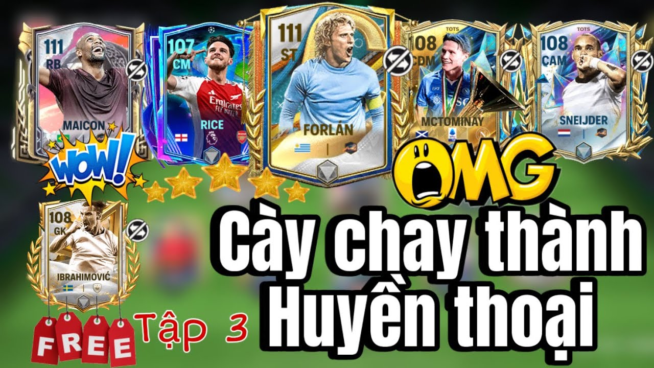 FC MOBILE | CÀY CHAY THÀNH HUYỀN THOẠI - TẬP 3 | THỬ THÁCH CÀY CHAY BUILD ĐH QUỐC DÂN MẠNH NHẤT.