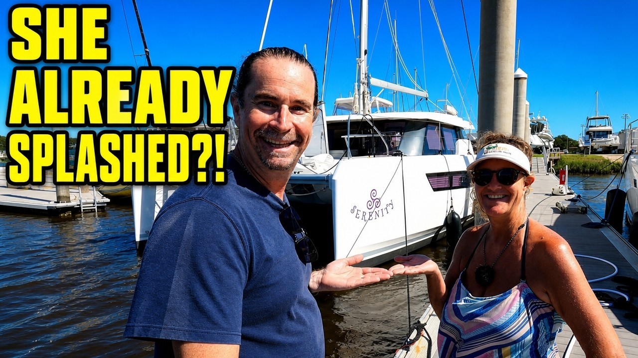 REALTIME Boat Yard & Projects Update: She SPLASHED Without Us?! | Ep. 24