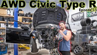 Building an AWD Civic Type R | Ep. 37 (This took way too long but WELL worth it)