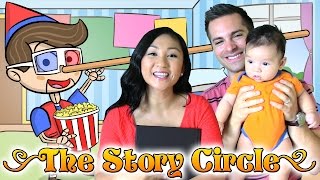 Pinocchio - W Apriljustintv - Story Circle At Cool School