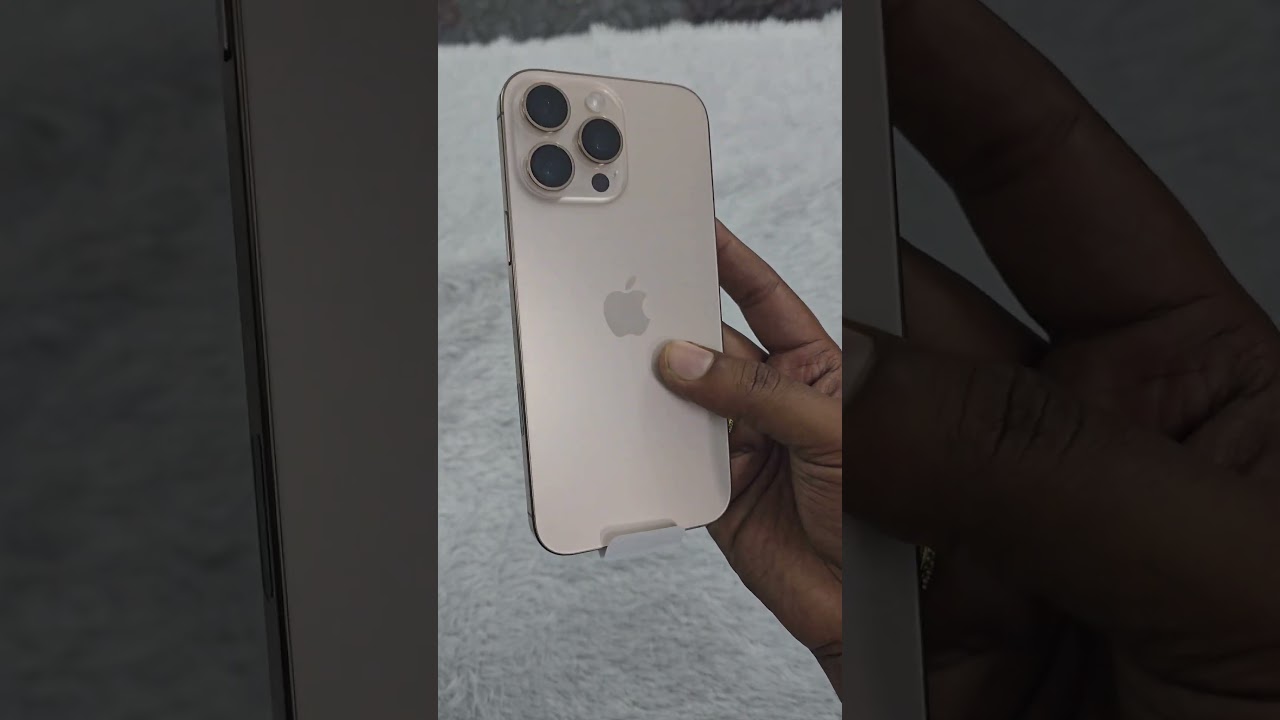 😱🥳 Apple I phone 16 pro Max Unboxing Tamil 😱🤩Learn Something New 