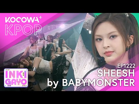 Babymonster - Sheesh | Sbs Inkigayo Ep1222 | Kocowa