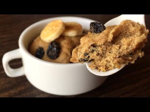 Microwave Banana Cake | Easy & Healthy Mug Cake Recipe | Em's Kitchen