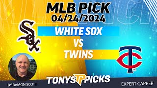 Chicago White Sox vs Minnesota Twins 4\/24\/2024 FREE MLB Picks and Predictions by Ramon Scott