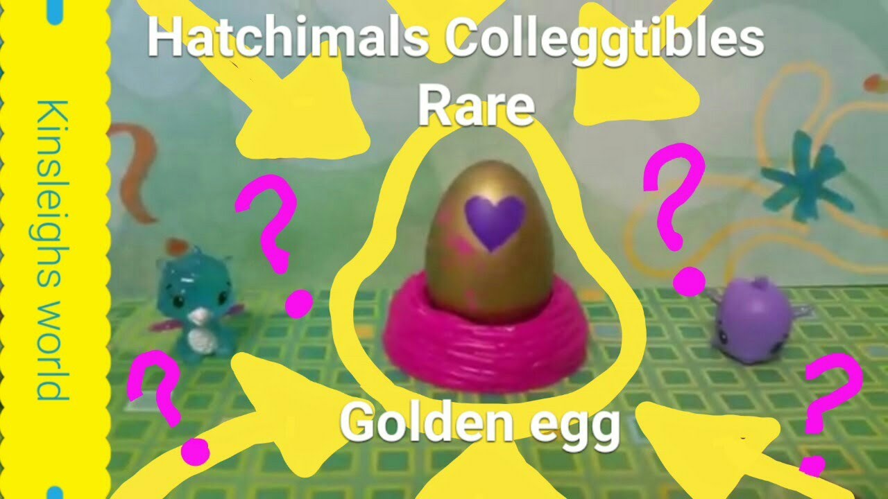 Rare Golden Hatchimals Colleggtibles Egg Whats Inside