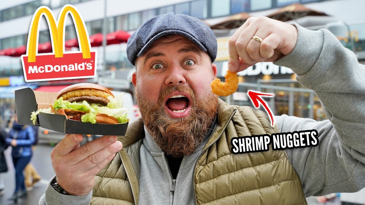 MCDONALD'S REVIEW GERMANY 🇩🇪 VS UK 🇬🇧 | FOOD REVIEW CLUB | GERMANY REVIEW