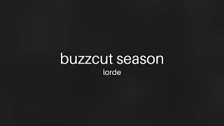 Buzzcut Season - Lorde (Cover)