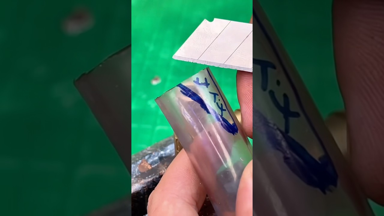 Do this to have a perfect hose fit 