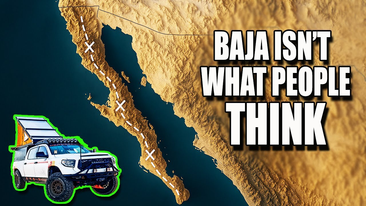 Mapping Baja's Longest Adventure Route - THE BAJA BACKBONE