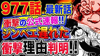 ワンピース 948最新話公式速報 ルフィの修行再会 四皇を助けに行く ワンピース ネタバレ Youtube