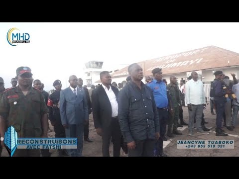 22 11 25 RETOUR DE GOUV JEAN PAUL MBUEBUA DANS LA PROVINCE ORIENTALE ACCUEILLE CHALEUREUSE