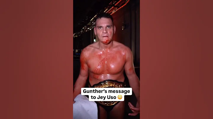 This is Gunther's FINAL WARNING to Jey Uso before #WrestleMania 😨 #RawOnNetflix
