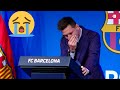 MESSI LLORANDO SE DESPIDE DEL BARCELONA (RUEDA DE PRENSA)