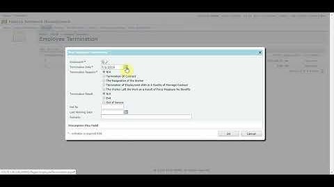 HRMS - Employee Termination