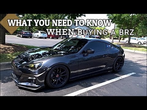 WHAT YOU SHOULD KNOW WHEN BUYING A BRZ, FRS OR 86