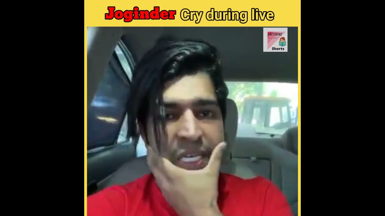 Thara bhai joginder cry during live |  