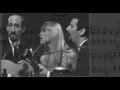 Three Folk Favorites - PP&amp;M -Judy Collins - Joni Mitchell