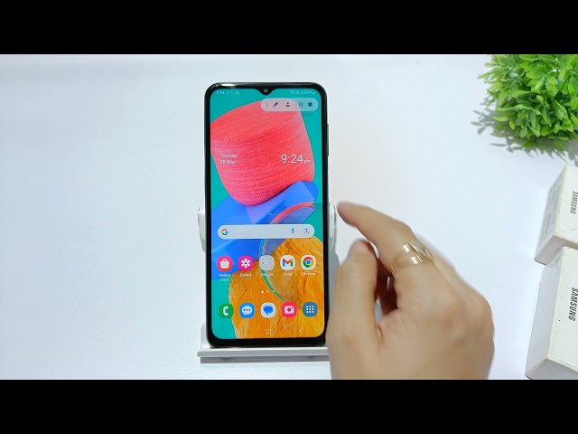 How to turn on screen recording in samsung galaxy m33 | samsung galaxy a33 record sound class=