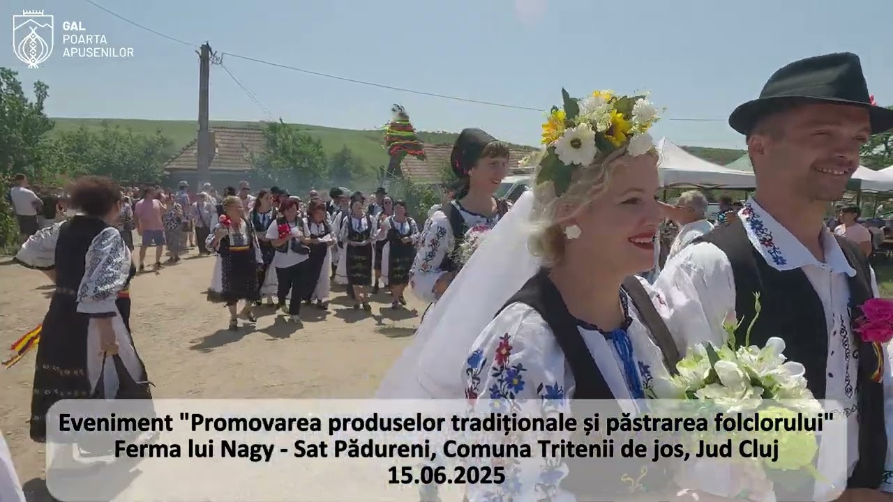 Nunta Traditionala la ferma lui Nagy 15 06 2025, GAL Poarta Apusenilor