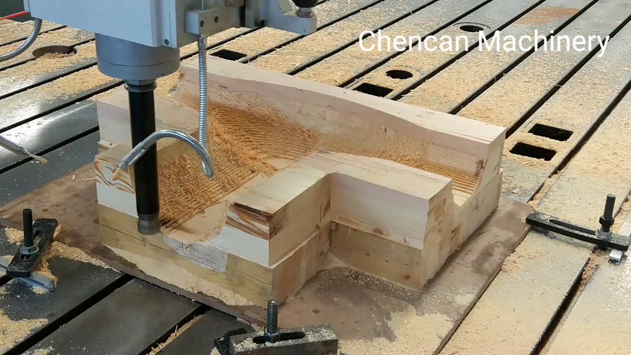 Foundry 3d wood timber patterns making CNC Wood Pattern Router machine