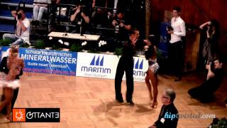 Andrey Kiselev - Anastasia Kiseleva, GOC Stuttgart 2014, WDSF Grand Slam latin, 3. round - samba