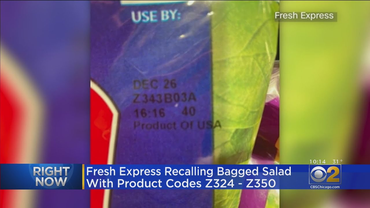 Some Fresh Express Salads Recalled Over Listeria Concerns